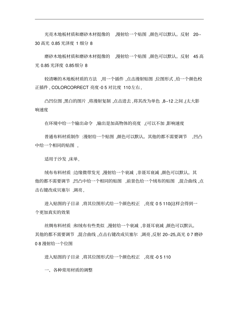 完整版vray材质参数大全精_第3页