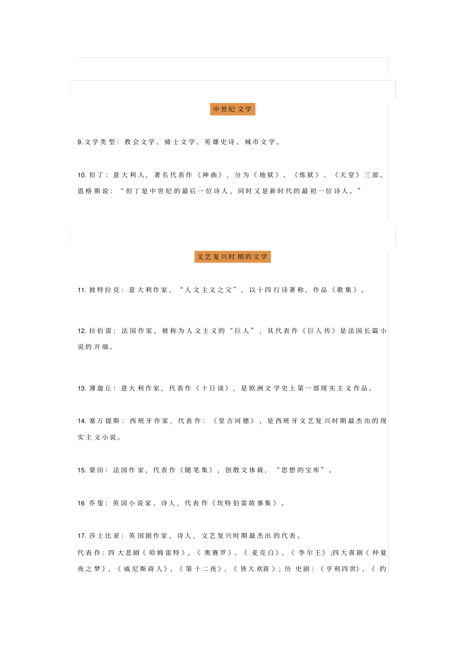 完整版世界文学常识_第2页