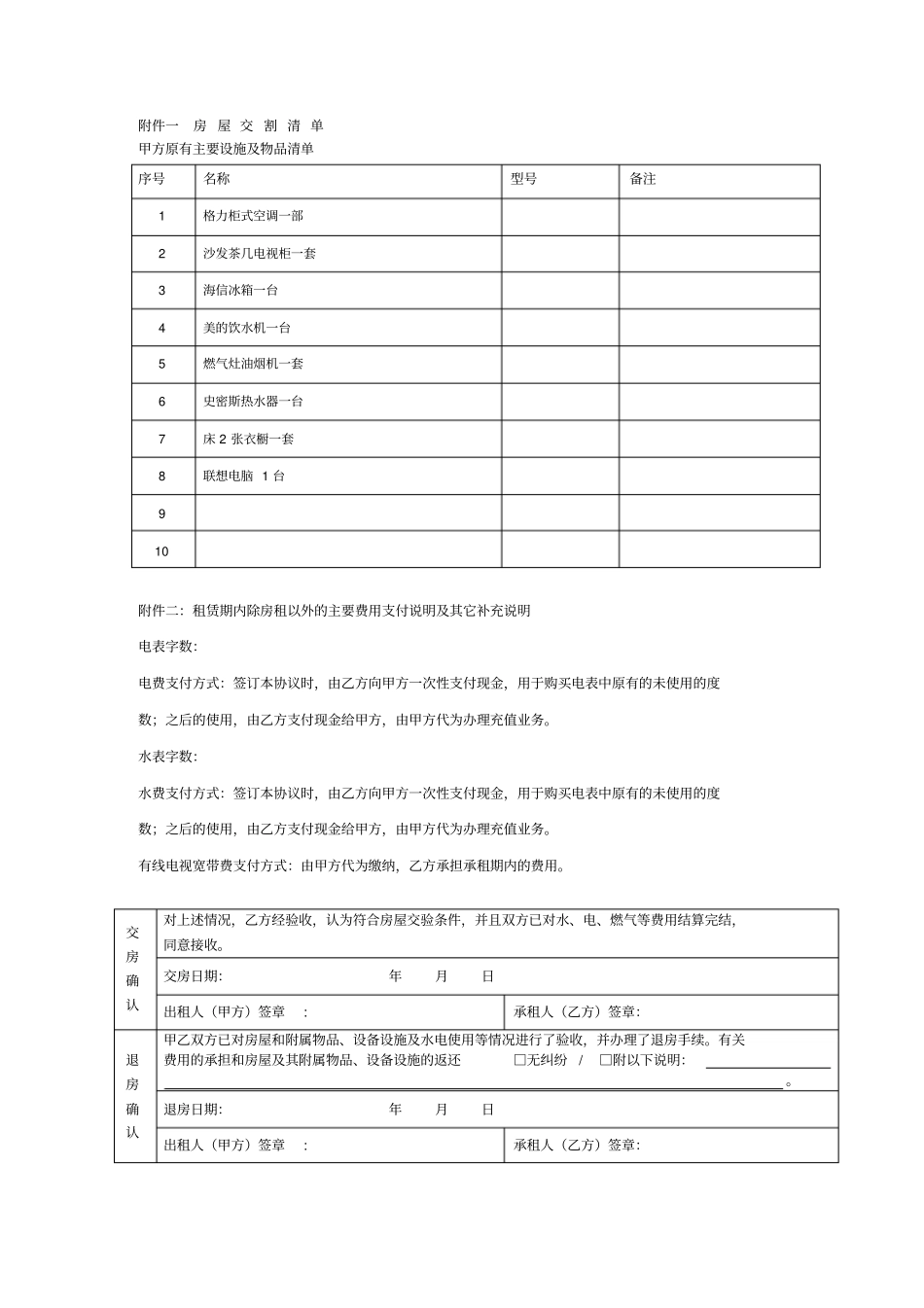 完整版个人房屋出租协议房东出协议最新_第3页