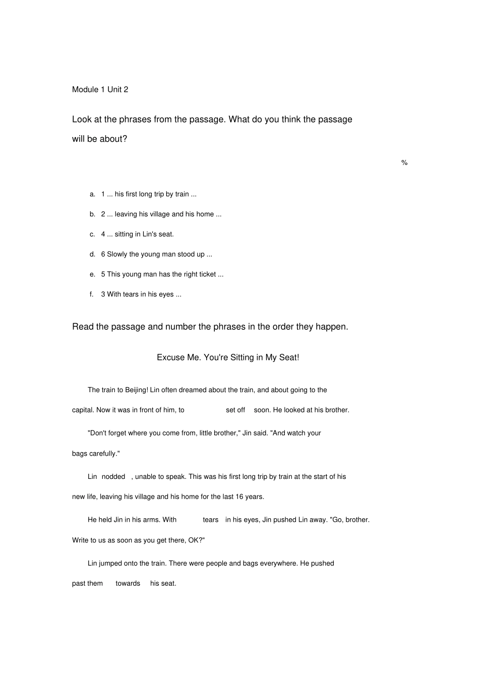 完整版九年级外研版下册英语课文原文_第2页