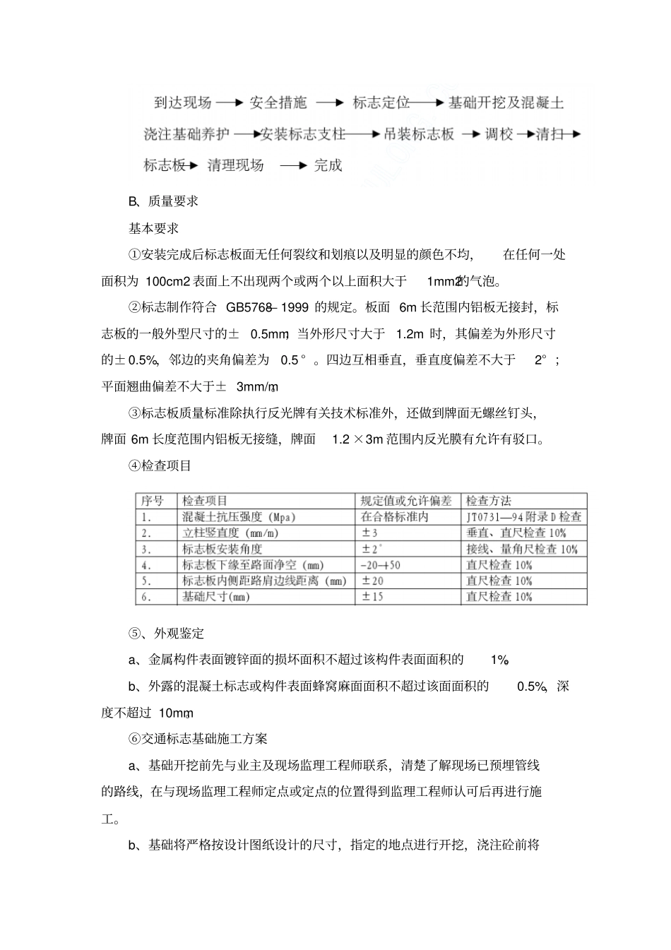 完整版交通安全设施施工方案_第2页