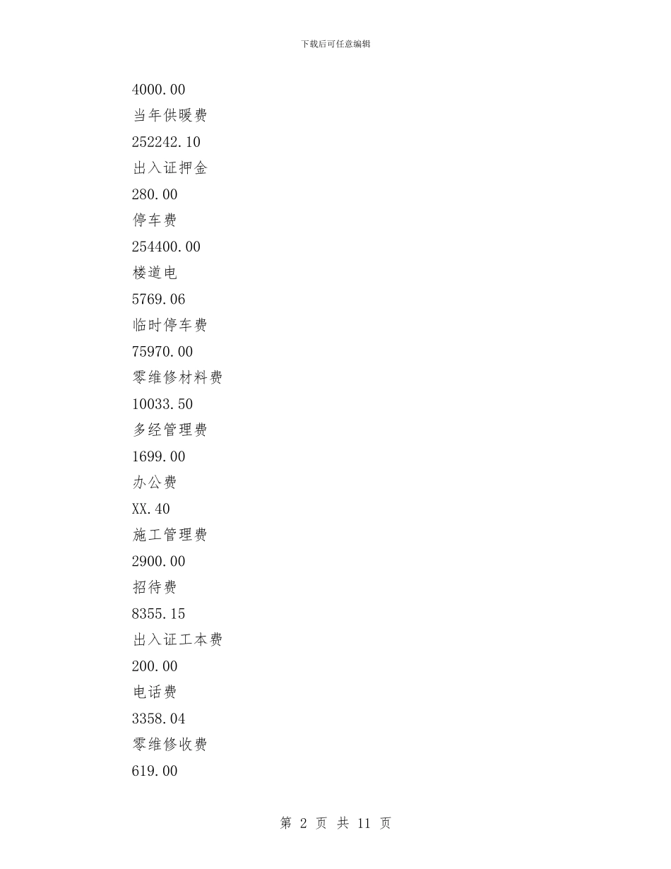 物业公司2024年度工作小结范文与物业公司2024年度工作总结2汇编_第2页