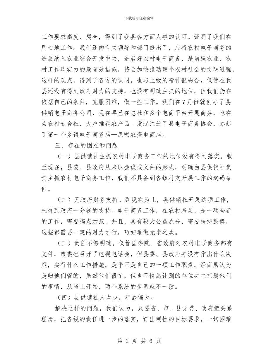 电子商务推进工作总结与电子商务经理个人年终工作总结模版汇编_第2页