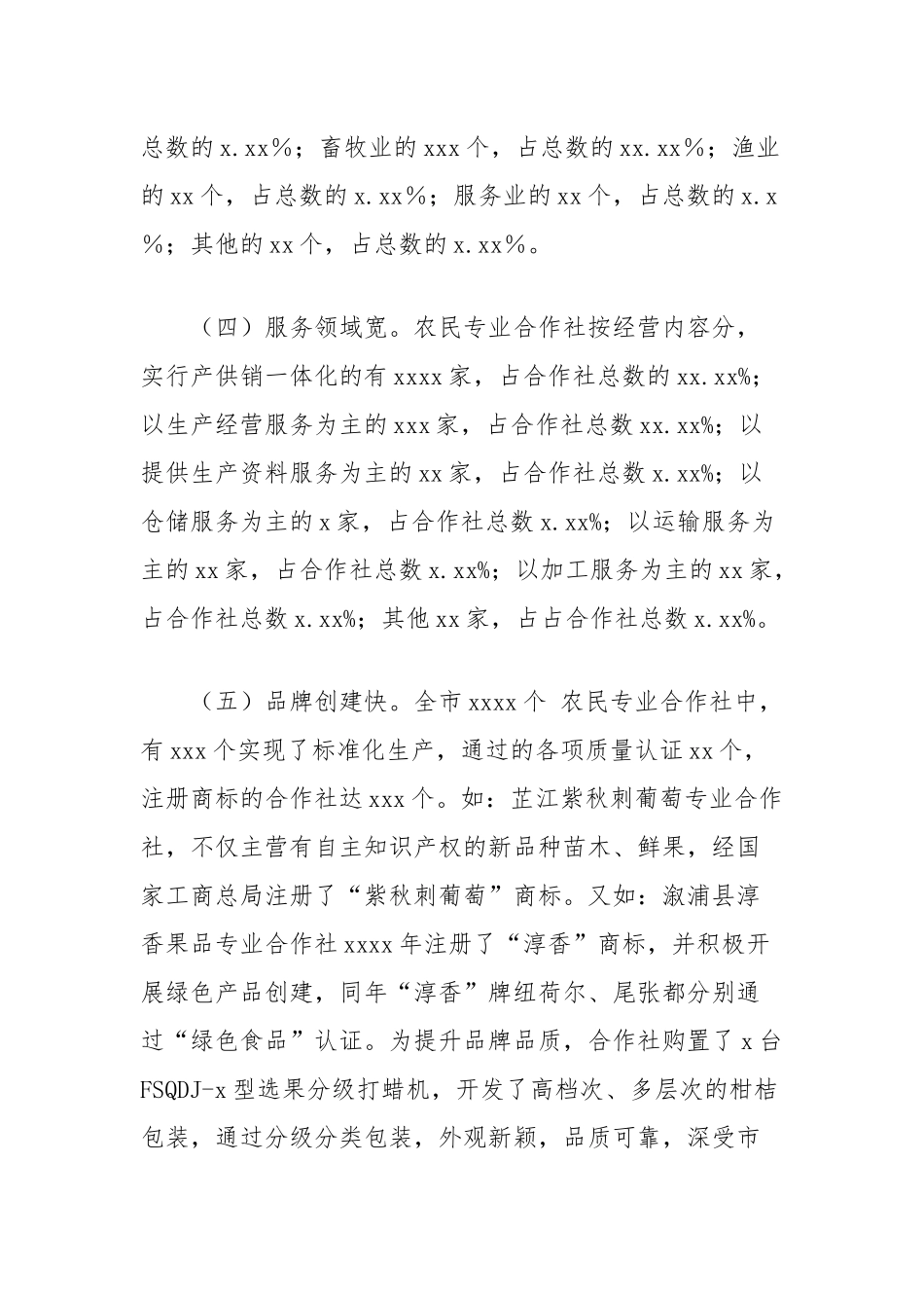 对农民专业合作社的调查报告_第2页