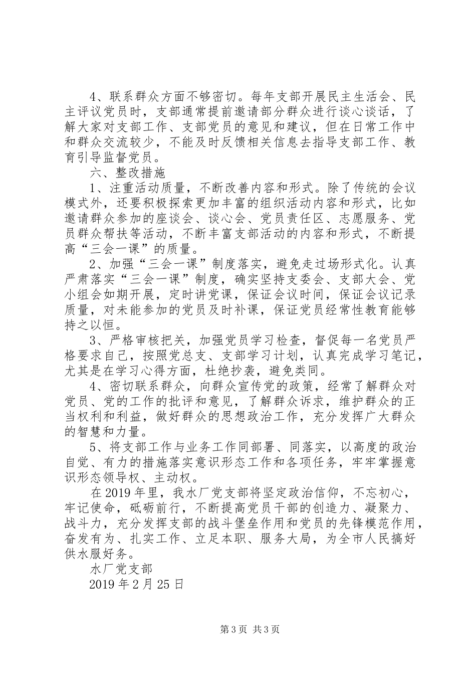 水厂支部工作总结_第3页