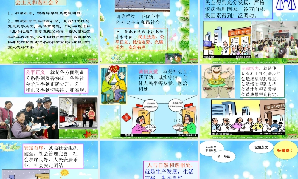 九年级政治我们的共同理想2