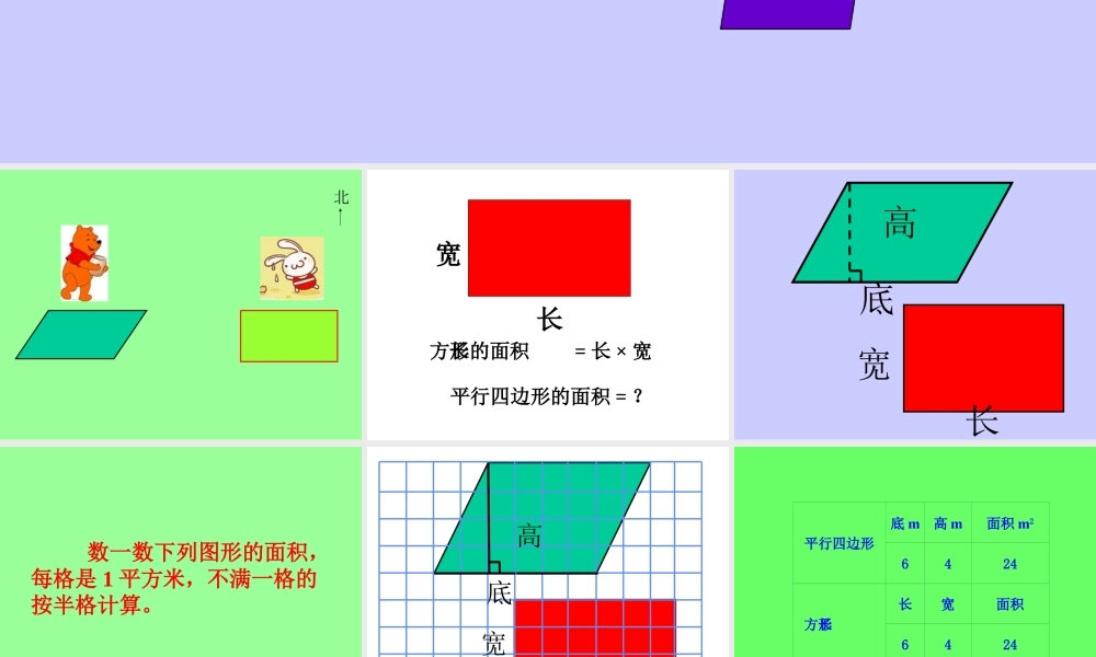 平行四边形面积的计算教学设计王秀珍