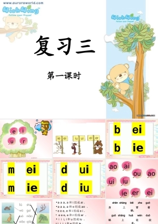 一年级拼音复习三(复韵母学完)课件_(16)