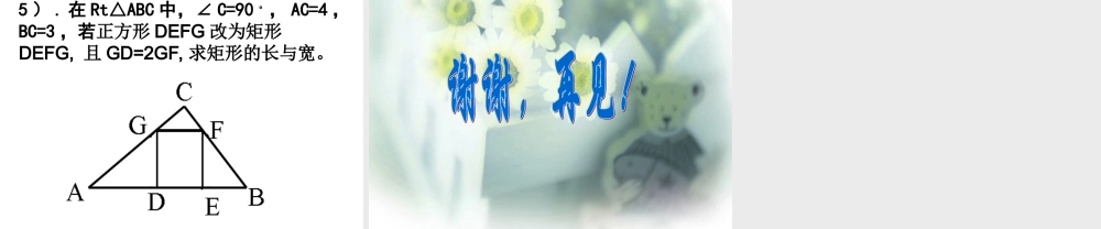 相似三角形的性质及其应用