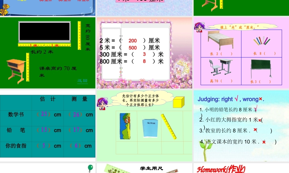 认识米、用米量