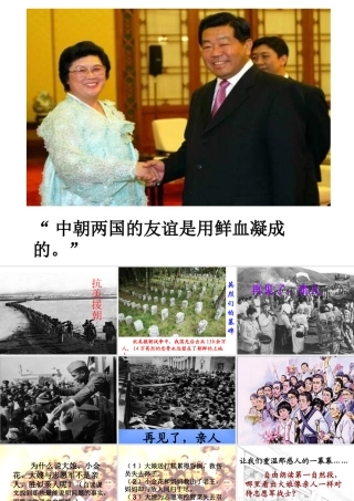 再见了亲人课件最新定稿