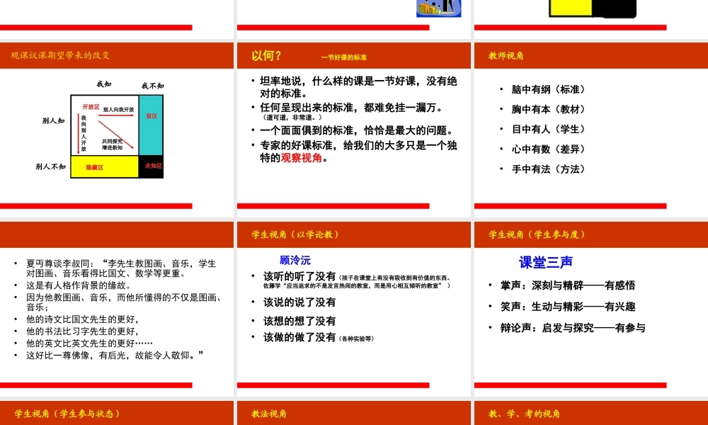 听评课与教师专业发展