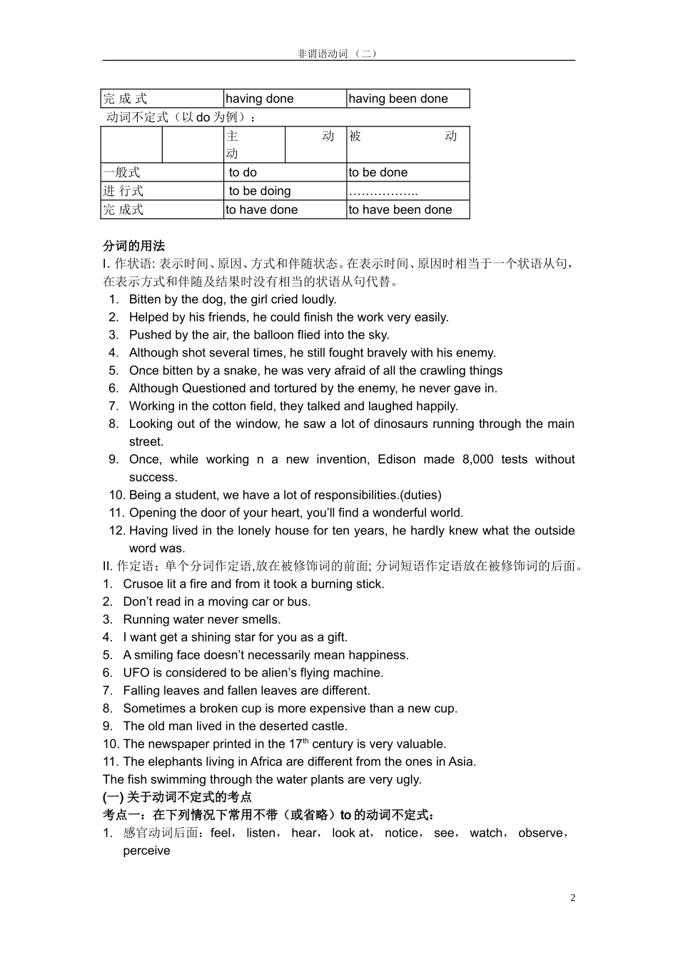 非谓语动词分类详解_第2页