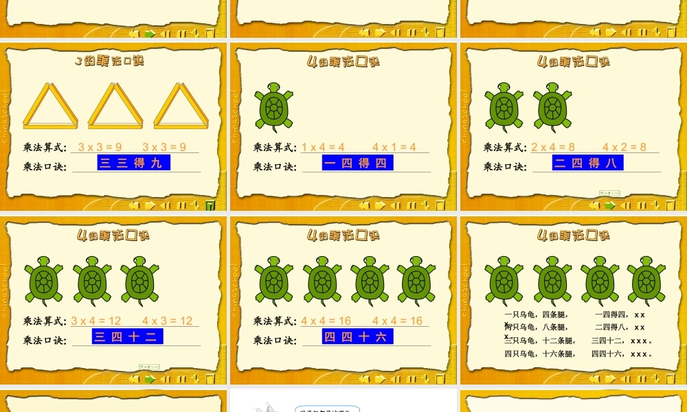 二上《4的乘法口诀》[1]课件