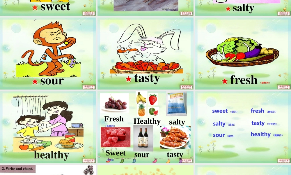 PEP小学五年级英语上册UNIT3_What's_your_favourite_food第四课时的课件[1]