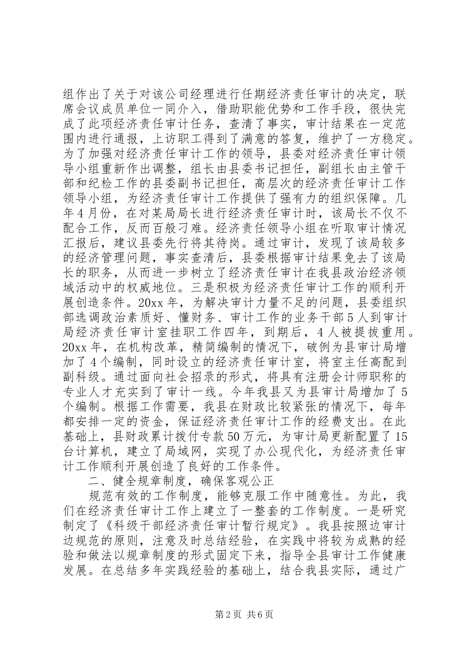 某县经济责任审计工作总结_1_第2页