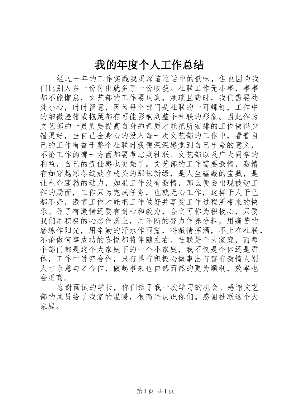 我的年度个人工作总结_第1页