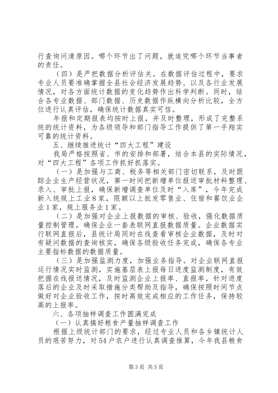 统计执法保障工作总结_第3页