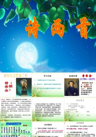 假如生活欺骗了你1