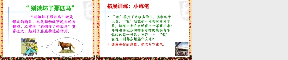 别饿坏了那匹马课件 (2)