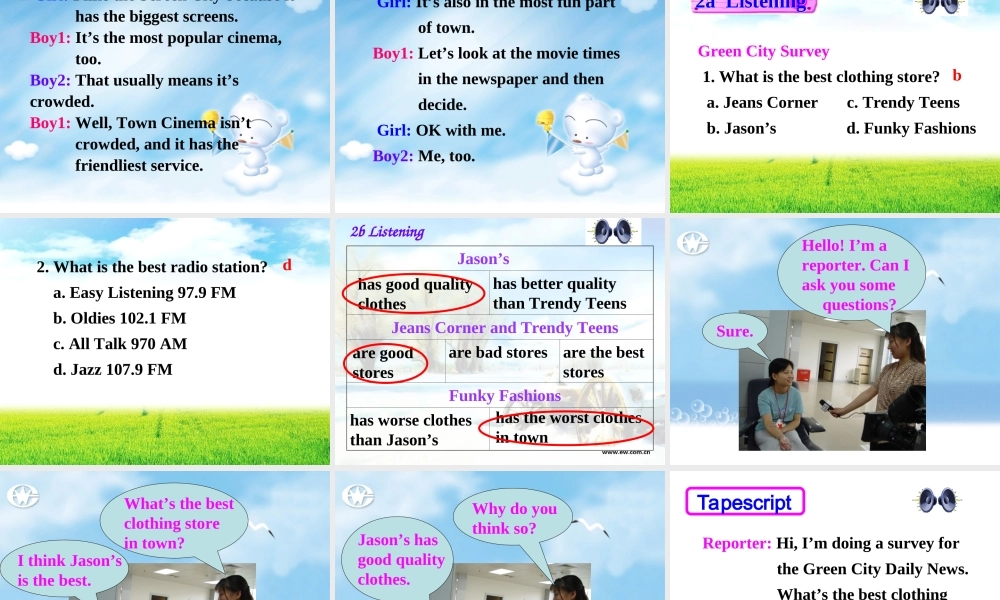 英语新目标八年级(上)Unit_12_课件