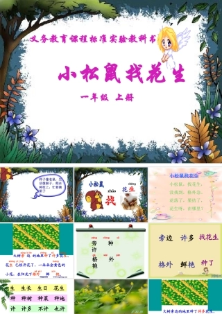 《小松鼠找花生》课件 (2)