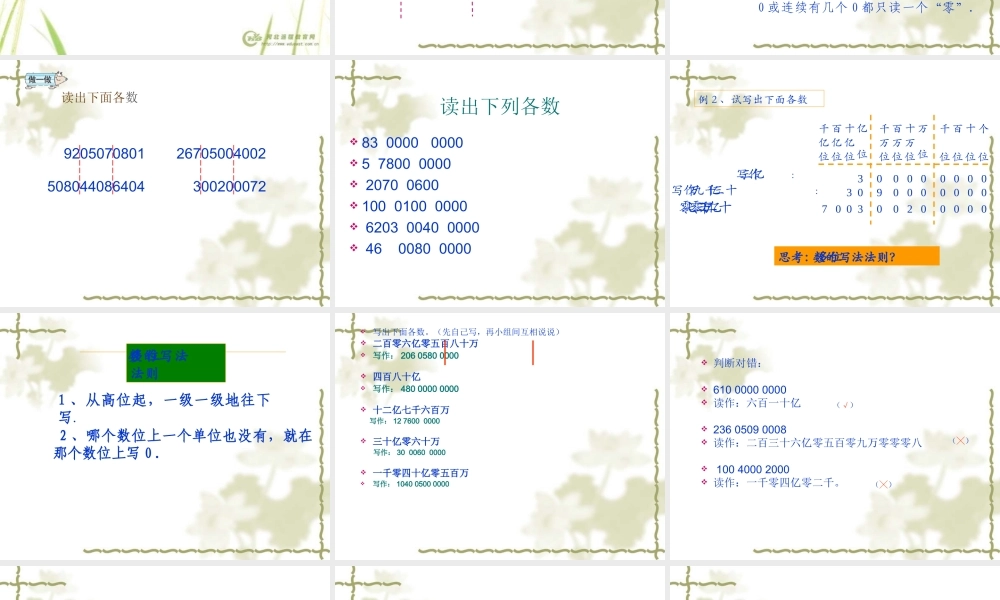 亿以上数的认识 (4)