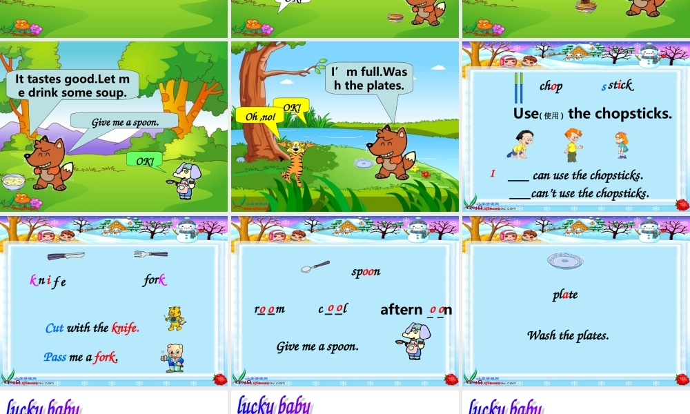 （人教PEP）四年级英语上册课件Unit5(29)PartB