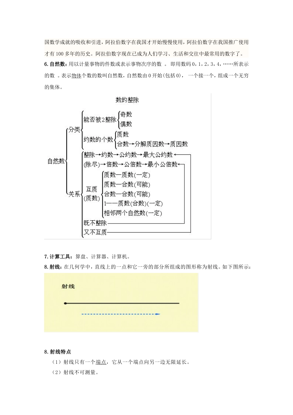 【数学】小学四年级数学知识点归纳_第2页