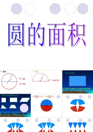 人教版圆的面积 (2)