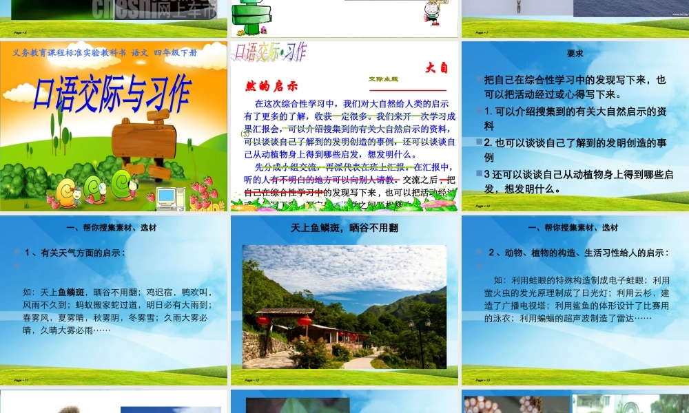 四年级下册语文园地三(完美版) (3)