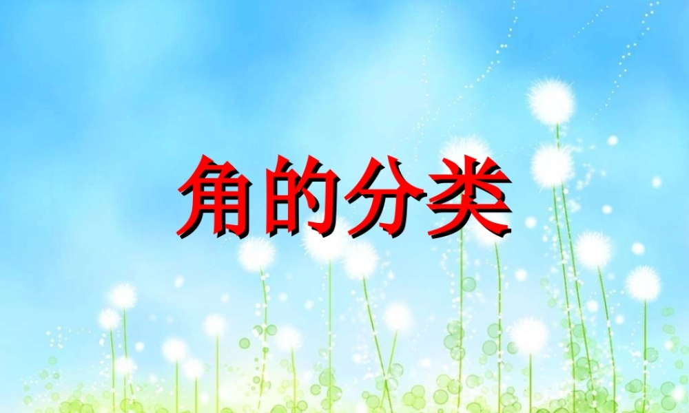 角的分类(课件)