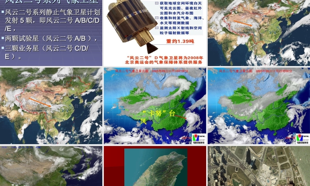 鄂教版小学科学六年级下册《人造卫星和宇宙飞船》课件