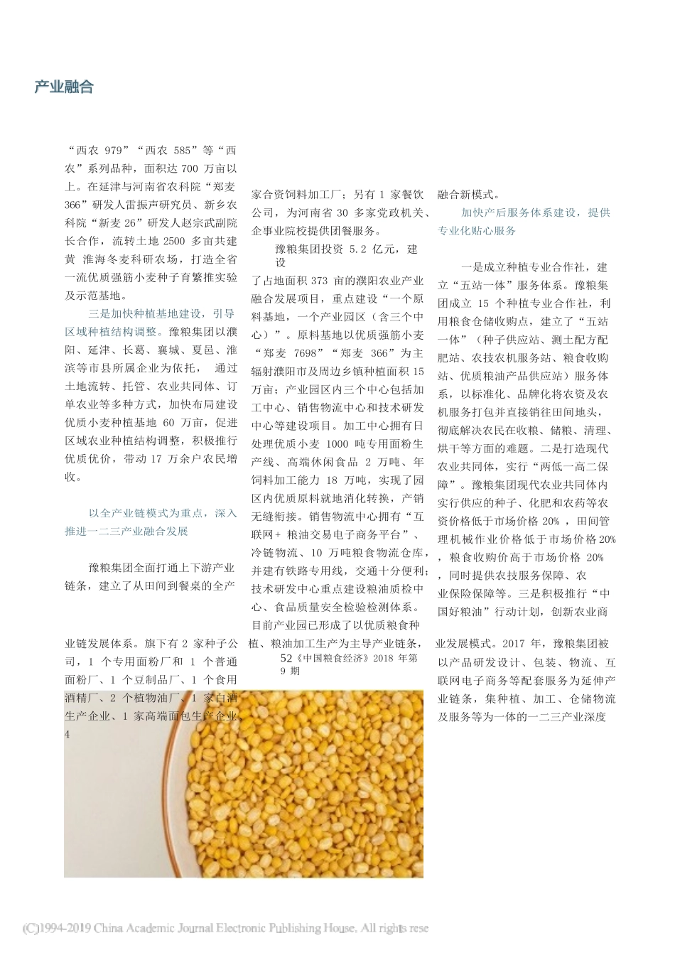 豫粮集团_创新一二三产业融合发展模式__助推粮食产业经济转型升级_第3页