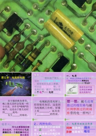 物理：人教新课标八年级上电荷（课件）2