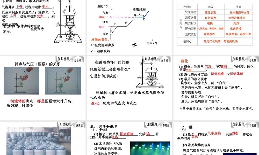 物理总复习《物态变化》