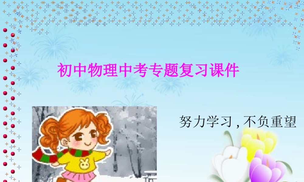 初中浮力复习课件