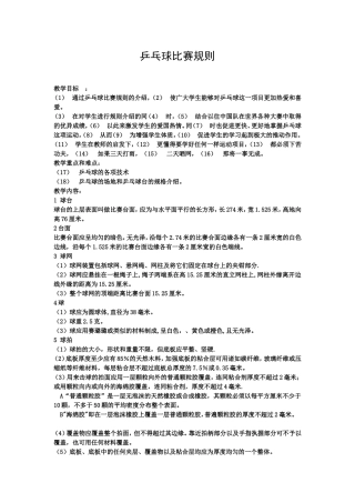 乒乓球比赛规则 (2)