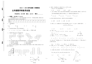 （七年级数学）定稿
