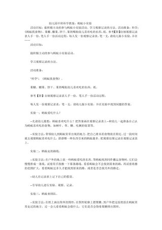 幼儿园中班科学教1