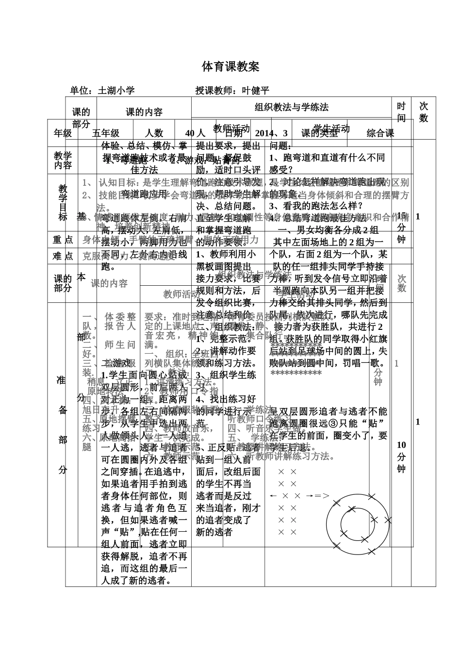小学体育优质课教案 (2)_第1页
