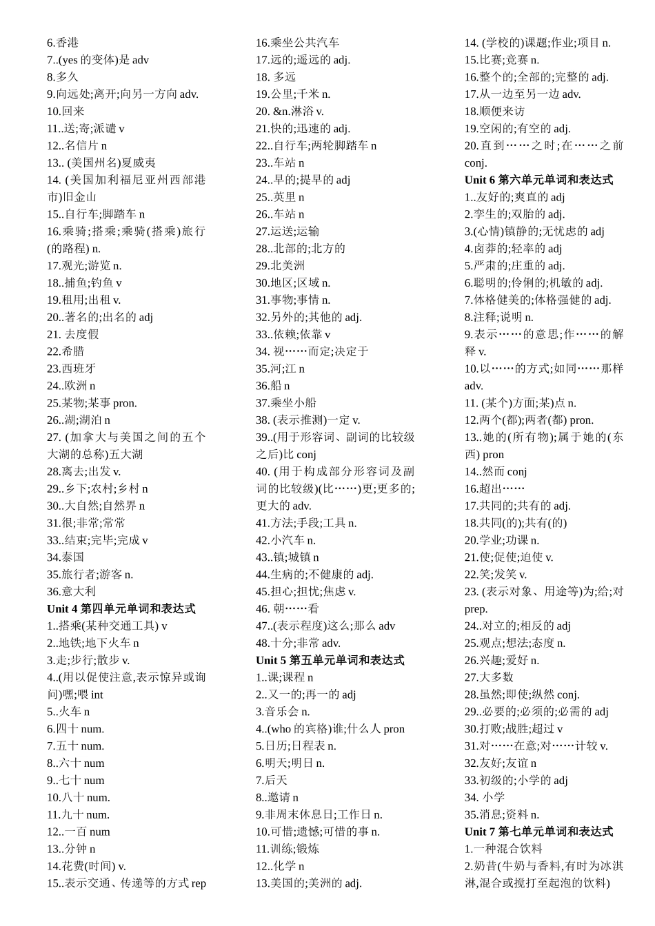 人教版新目标英语单词表八年级上_第2页