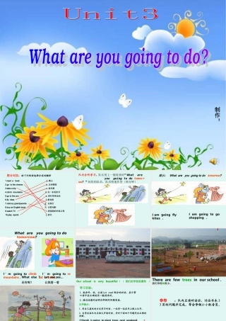 人教版小学英语六年级上册unit3__阅读部分课件