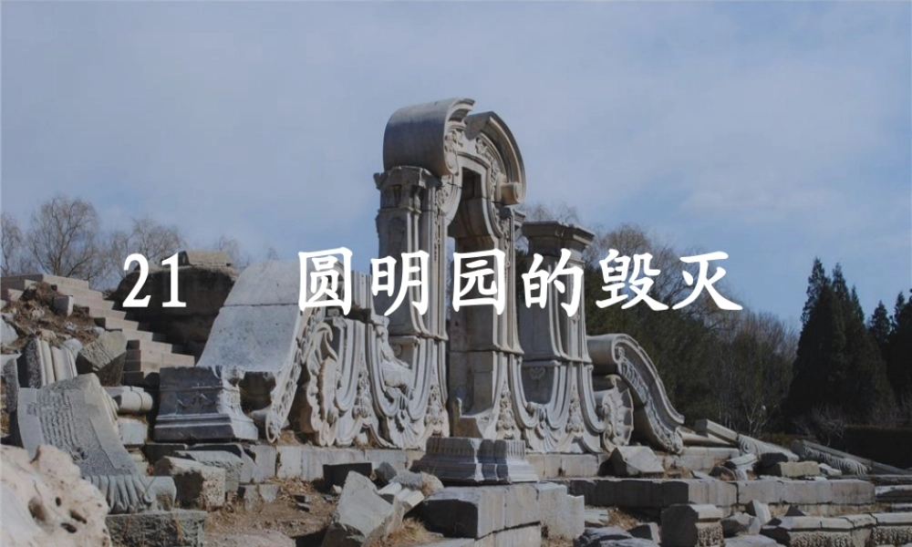 《21圆明园的毁灭》