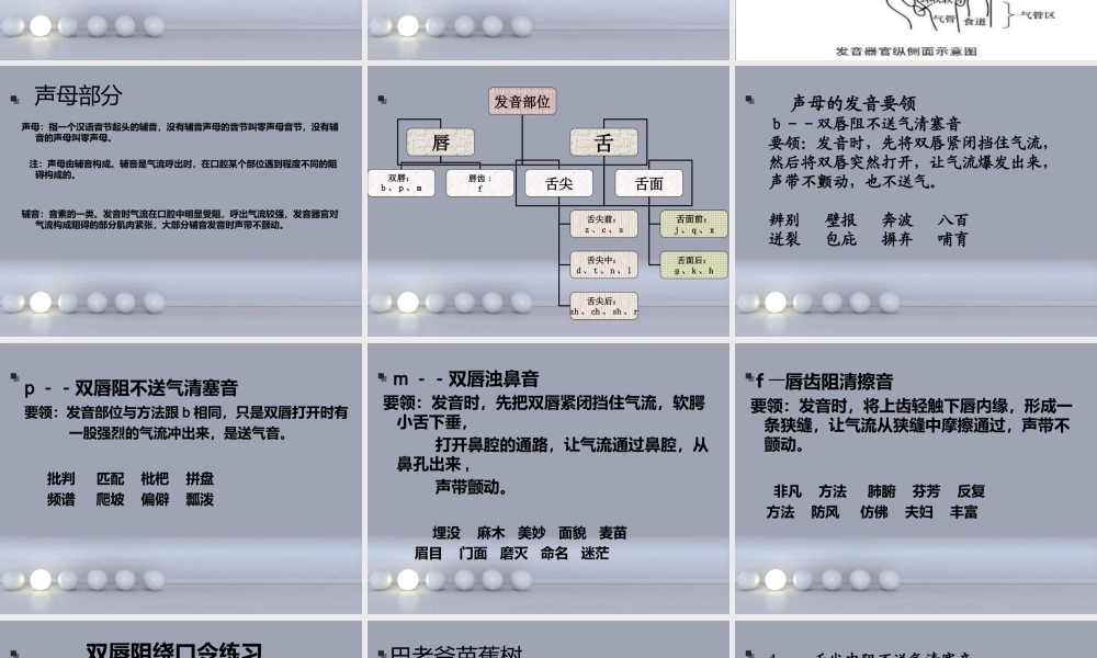市级普通话测试课件