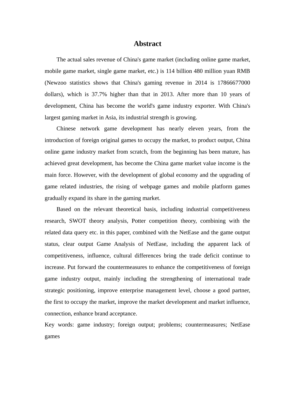 我国游戏产业对外输出的问题及对策分析——以网易为例_第2页