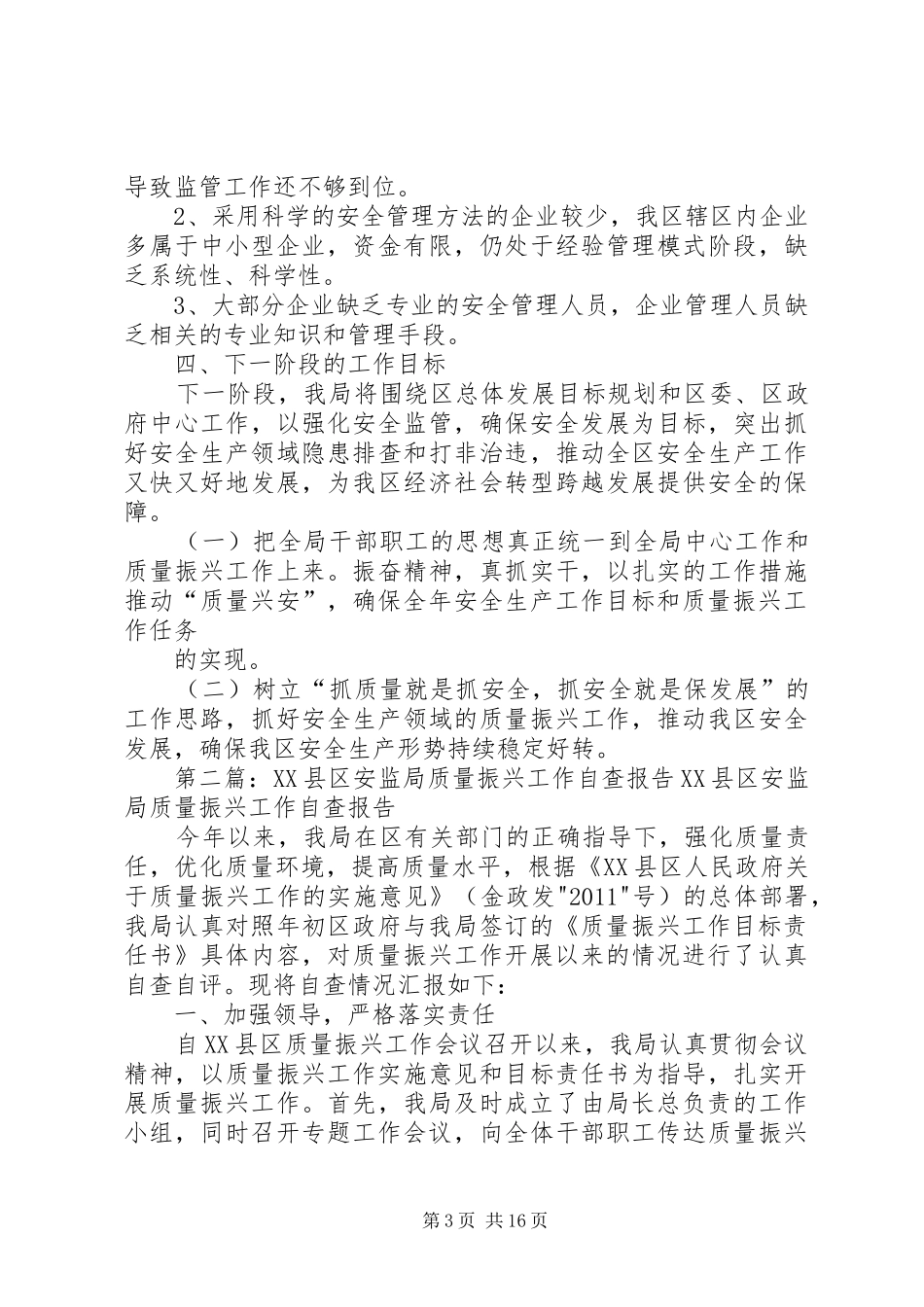 安监局质量振兴工作总结_第3页