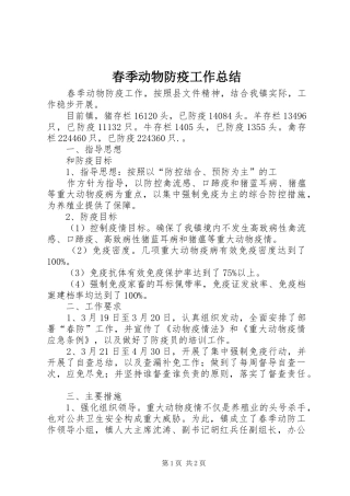 春季动物防疫工作总结_1