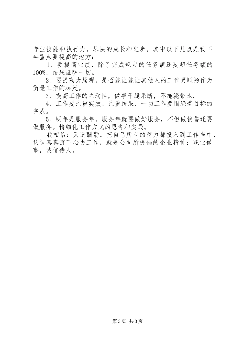 店长的个人年度工作总结范文_第3页