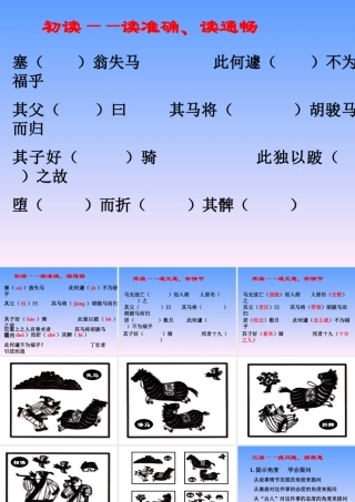 塞翁失马初稿1